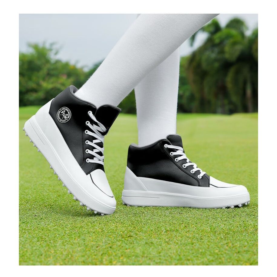 PGM Waterproof Slip Resistant Waterproof And Slip Resistant High top Golf Shoes Women’s Black