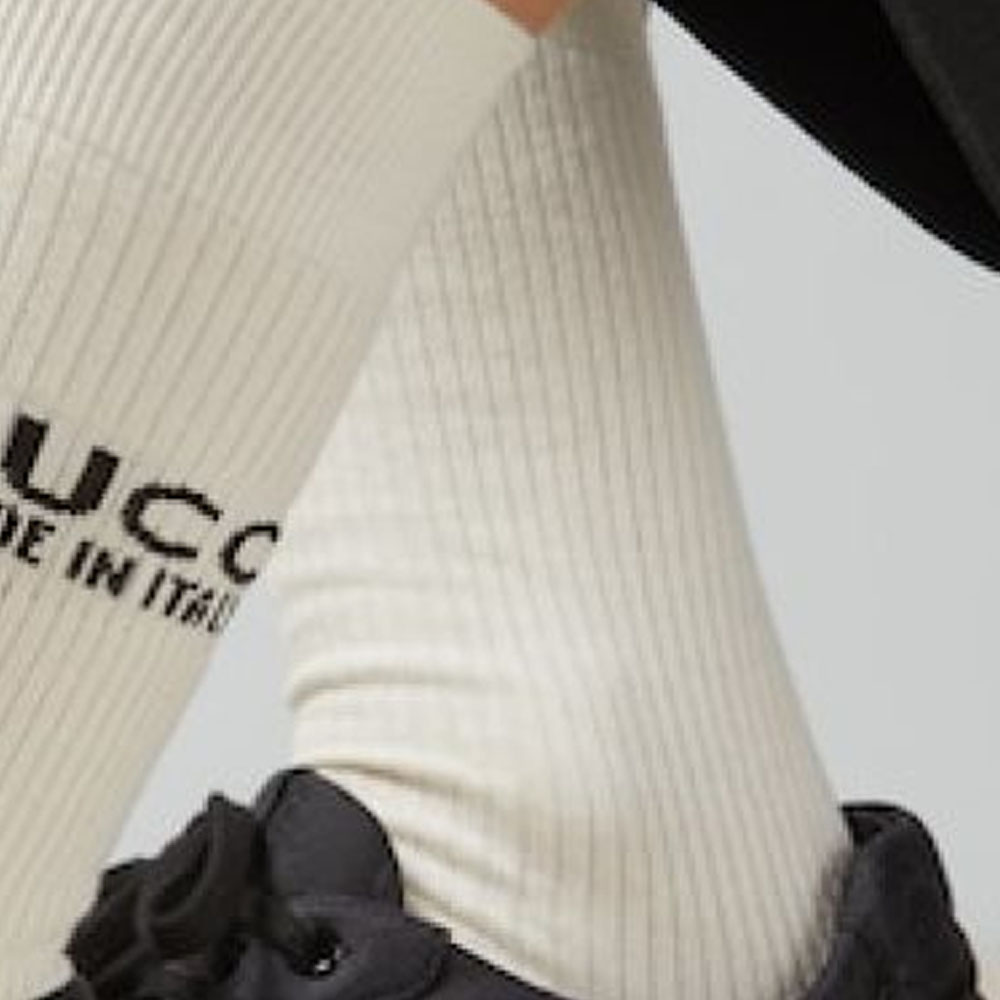 GUCCI FW23 Knee High Socks Men’s 1 Pack Beige