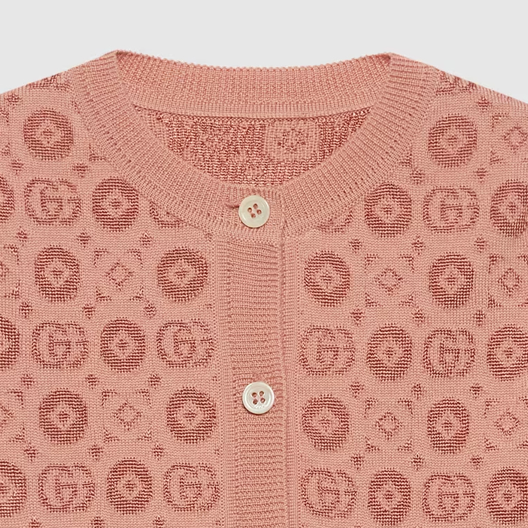 Женские свитер Gucci (розовый) — фото 4