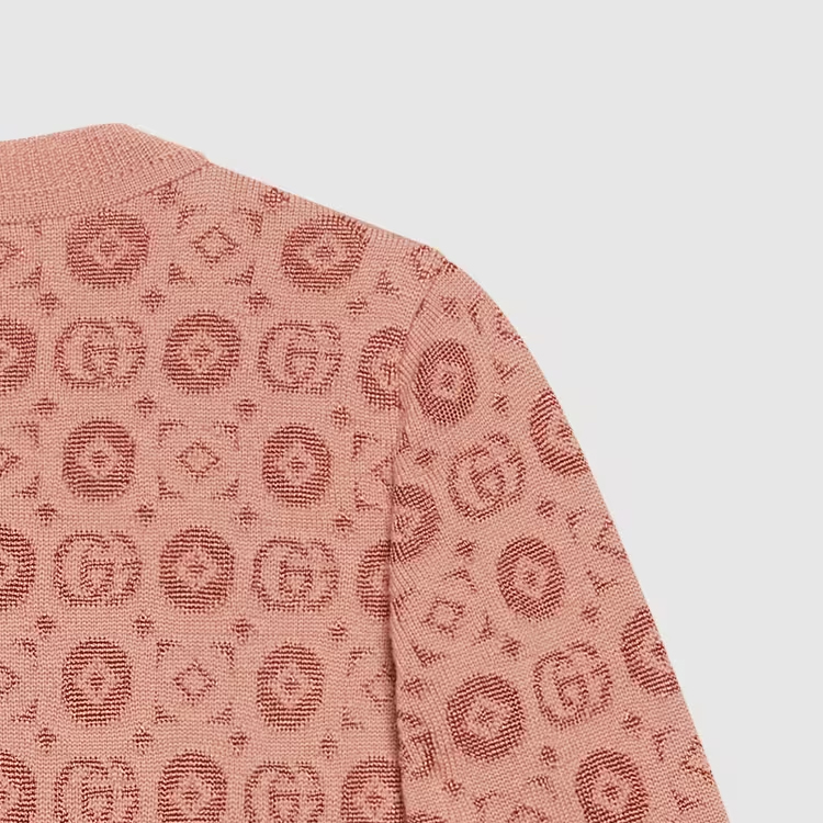 Женские свитер Gucci (розовый) — фото 3