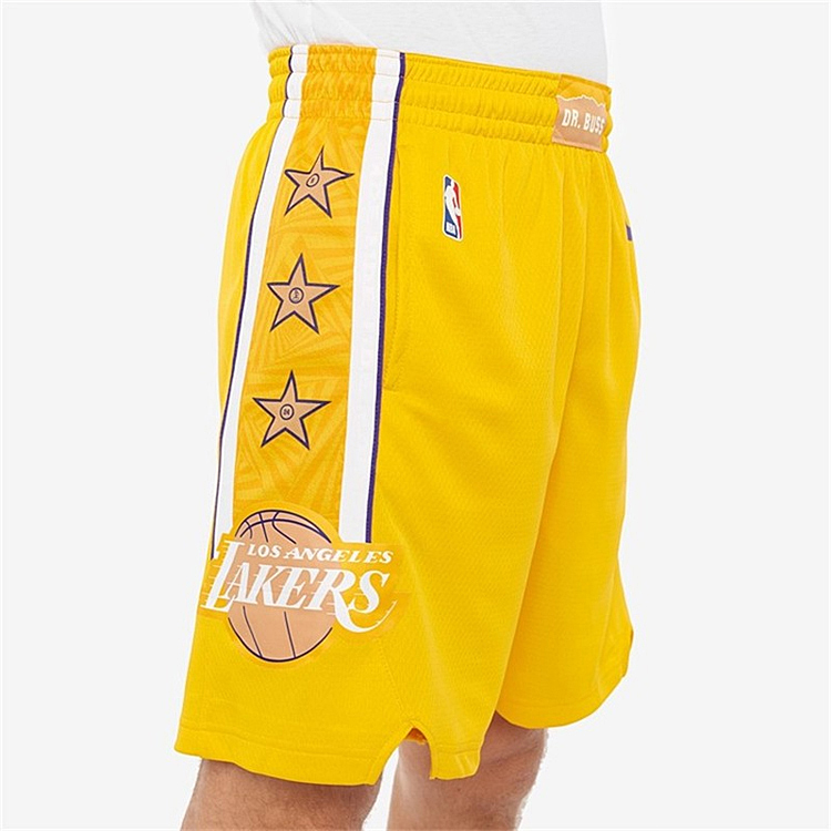 Мужские штаны Nike NBA (желтые) — фото 8
