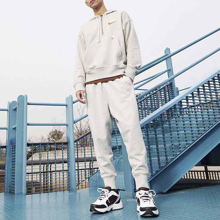 Мужские штаны Nike Sportswear Frence Terry (серые) — фото 4