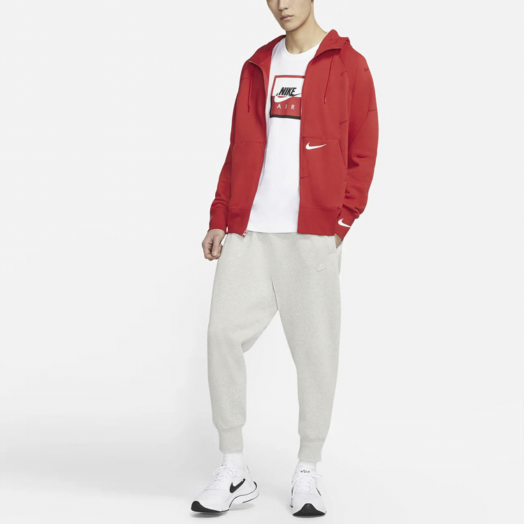 Мужские штаны Nike Sportswear Frence Terry (серые) — фото 3