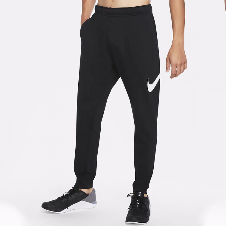 Мужские штаны Nike Dri-Fit (черные) — фото 4