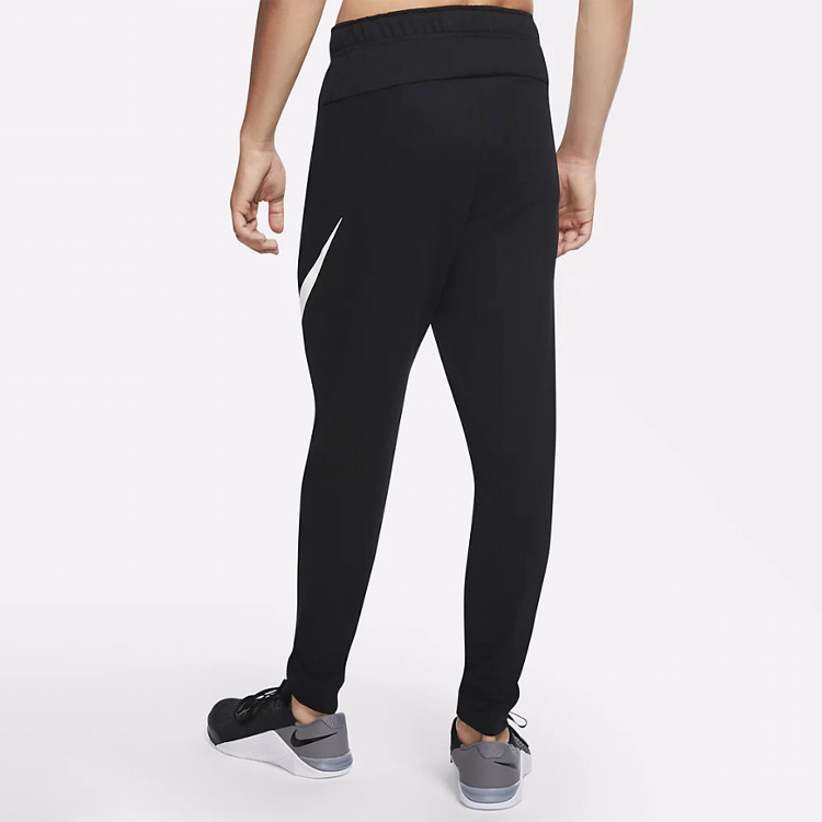 Мужские штаны Nike Dri-Fit (черные) — фото 5