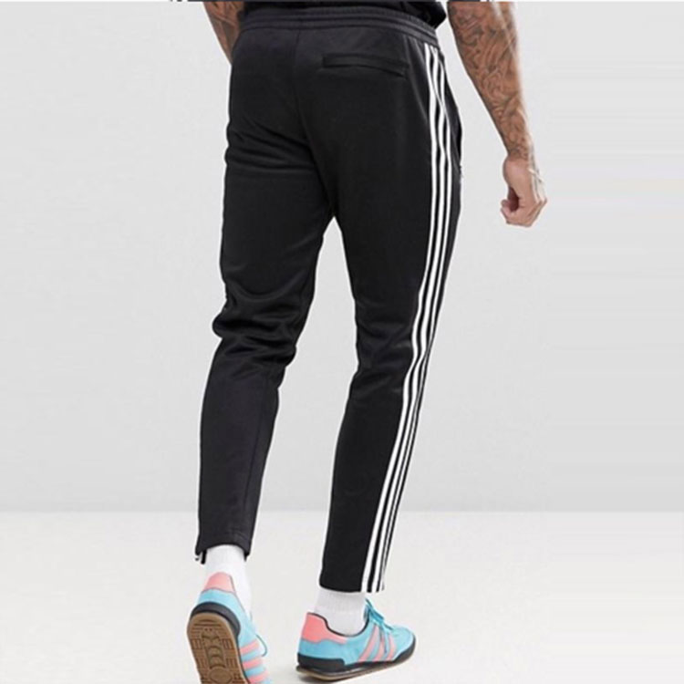 Мужские штаны adidas originals BB Track Pants Black Logo (черный) — фото 7