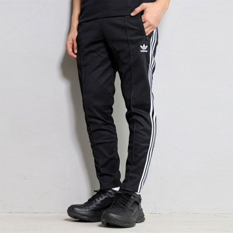 Мужские штаны adidas originals BB Track Pants Black Logo (черный) — фото 5