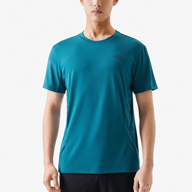 THE NORTH FACE Quick Dry T Shirts Men’s Blue