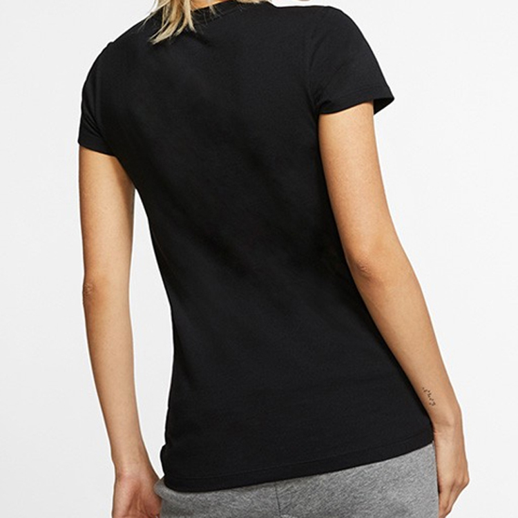 Женская футболка Nike Nsw Tee JDI (черная) — фото 4
