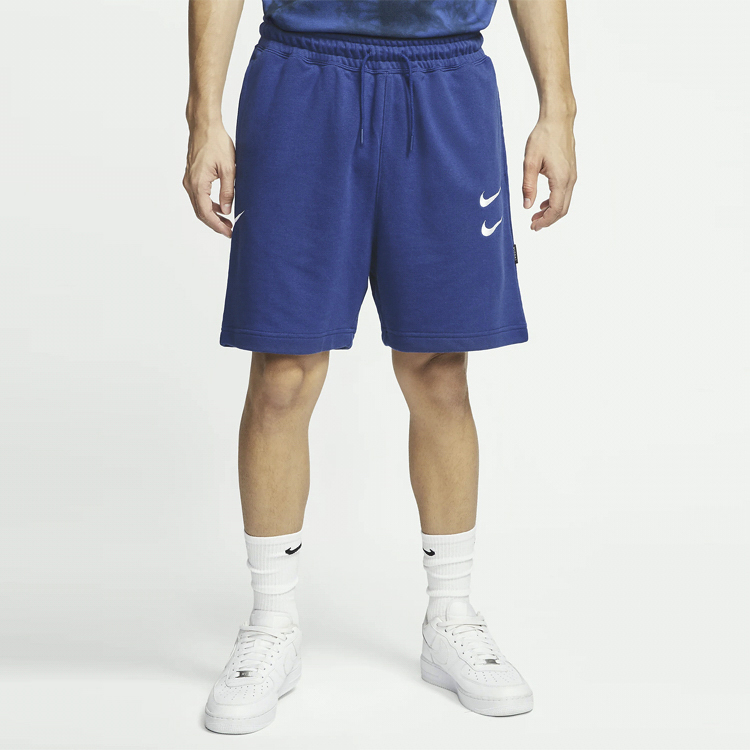 Мужские шорты Nike Swoosh French Terry Short (синие) — фото 4