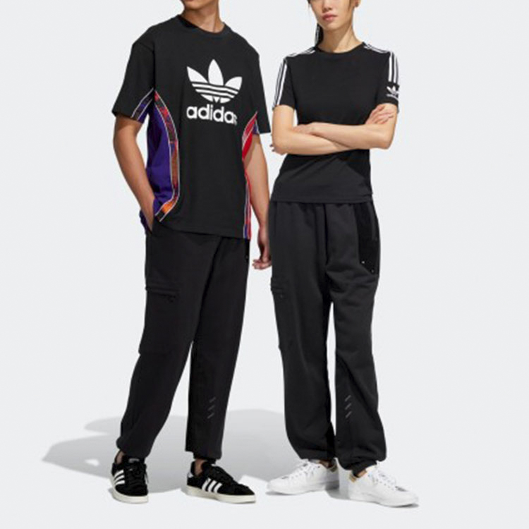 Adidas Originals X Melting Sadness Sports Pants Unisex Black Moderate