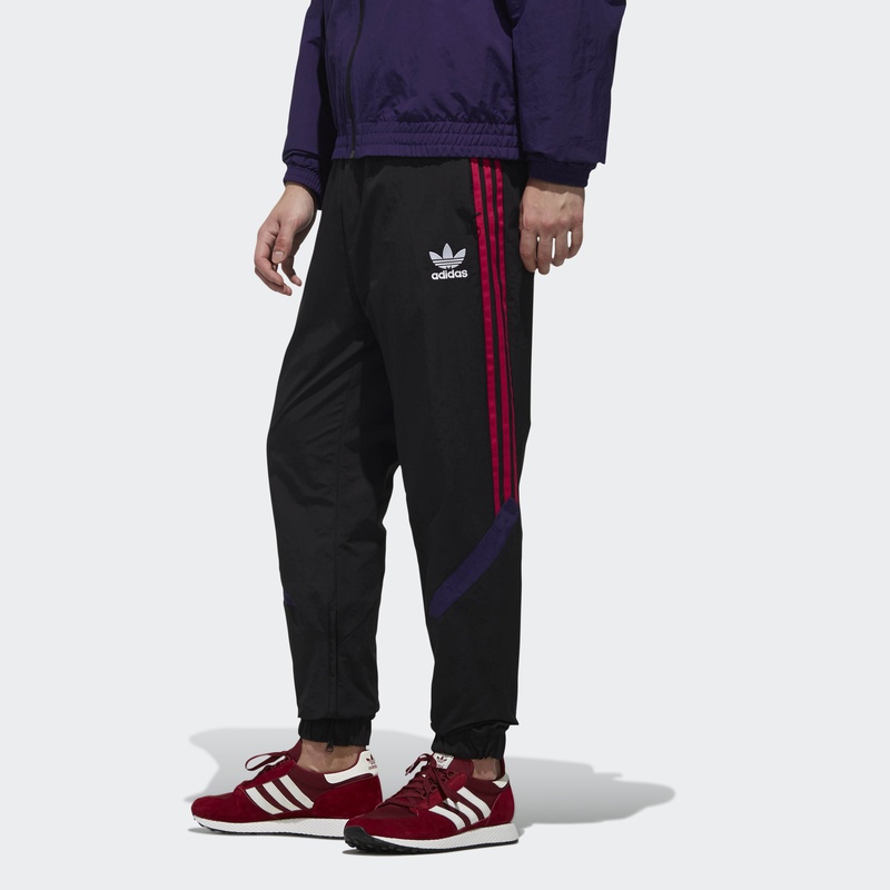 Мужские штаны adidas originals Sportive Trkpnt (черные) — фото 5