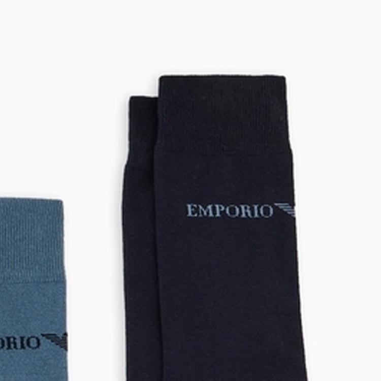 EMPORIO ARMANI SS24 Crew Socks Men’s 3 Pack
