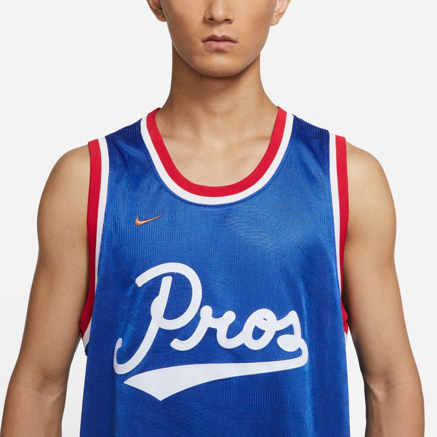Nike Dri FIT Basketball Jersey Unisex Blue