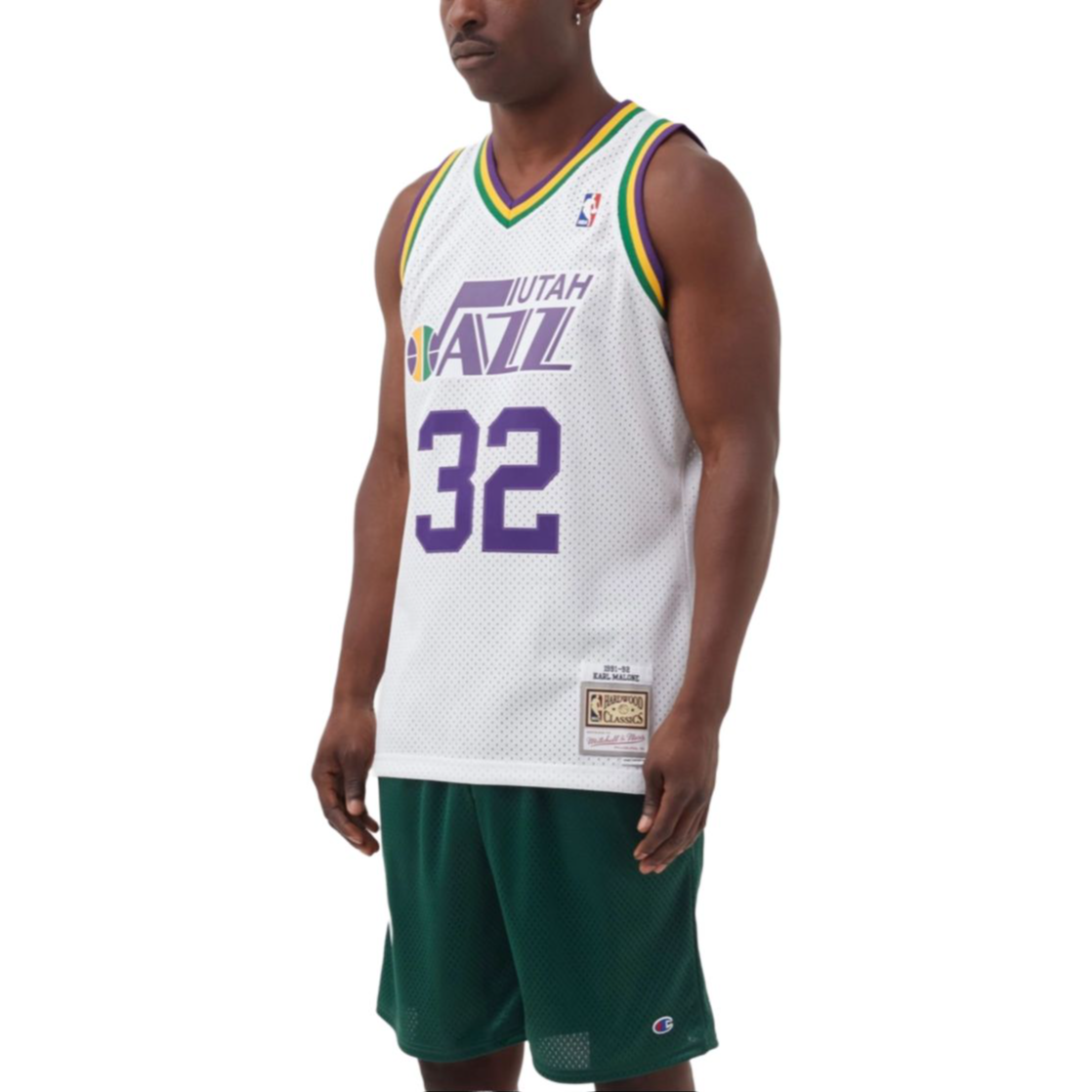 Mitchell & Ness Utah Jazz 1991 92 Karl Malone Swingman Jersey