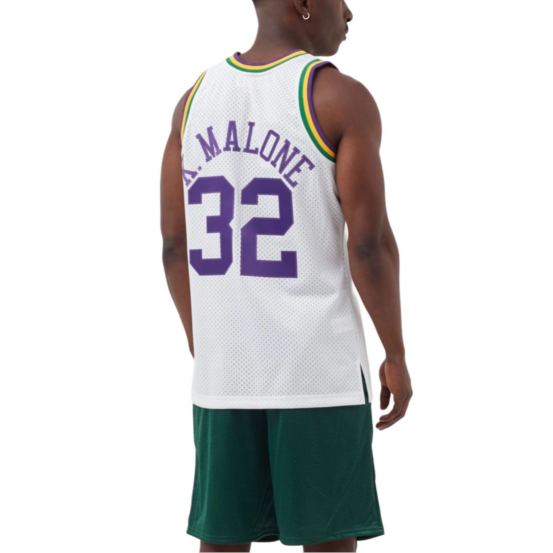 Mitchell & Ness Utah Jazz 1991 92 Karl Malone Swingman Jersey
