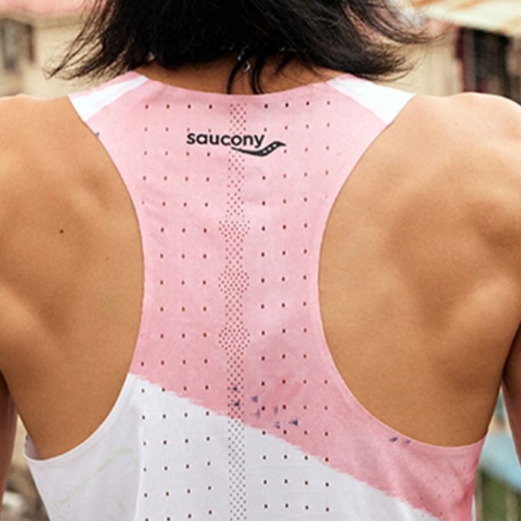 Saucony Running Tank Top Unisex Four Fruit Soup