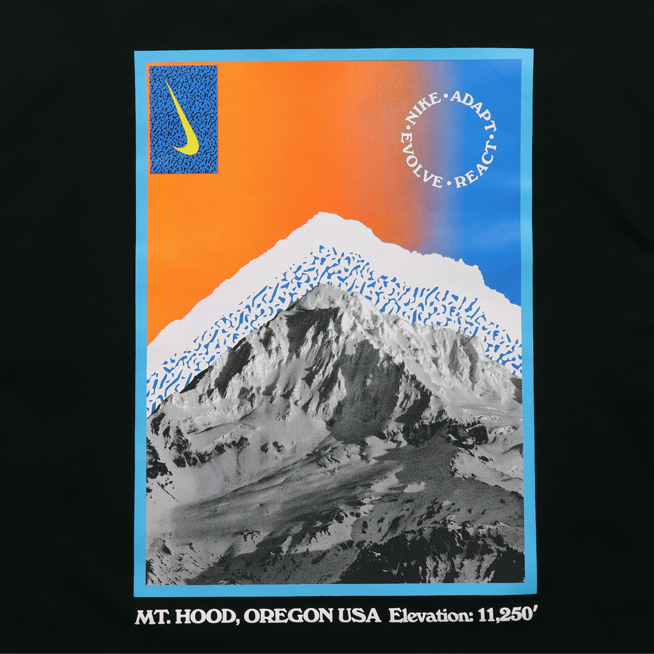 Мужское худи Nike Mountain Print (черное) — фото 5