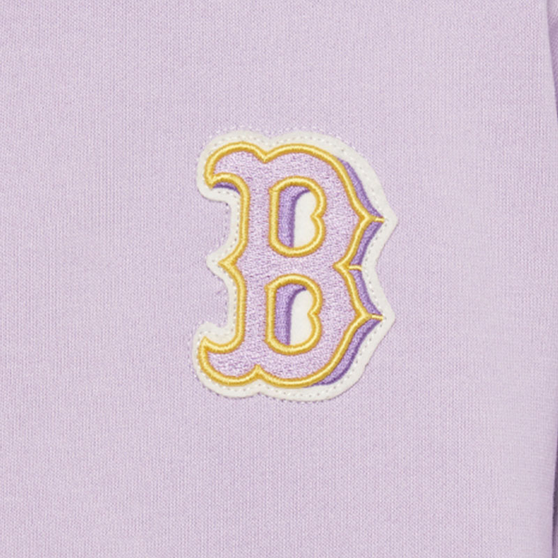Женские куртка MLB Logo (фиолетовая) — фото 4