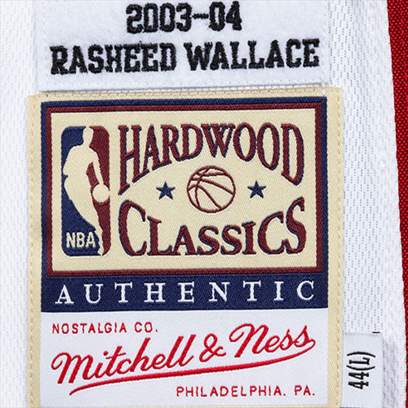 Mitchell Ness «NBA Detroit Pistons 03 Rasheed Wallace» basketball jersey