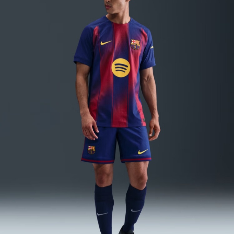Nike Fc Barcelona 2025/26 Match Home Men’s Nike Dri-FIT Adv Soccer Authentic Jersey