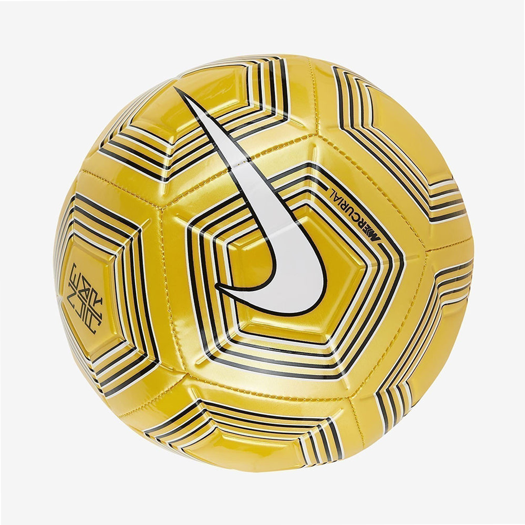 Nike Size 5 Ball Soccer Ball Unisex Yellow White