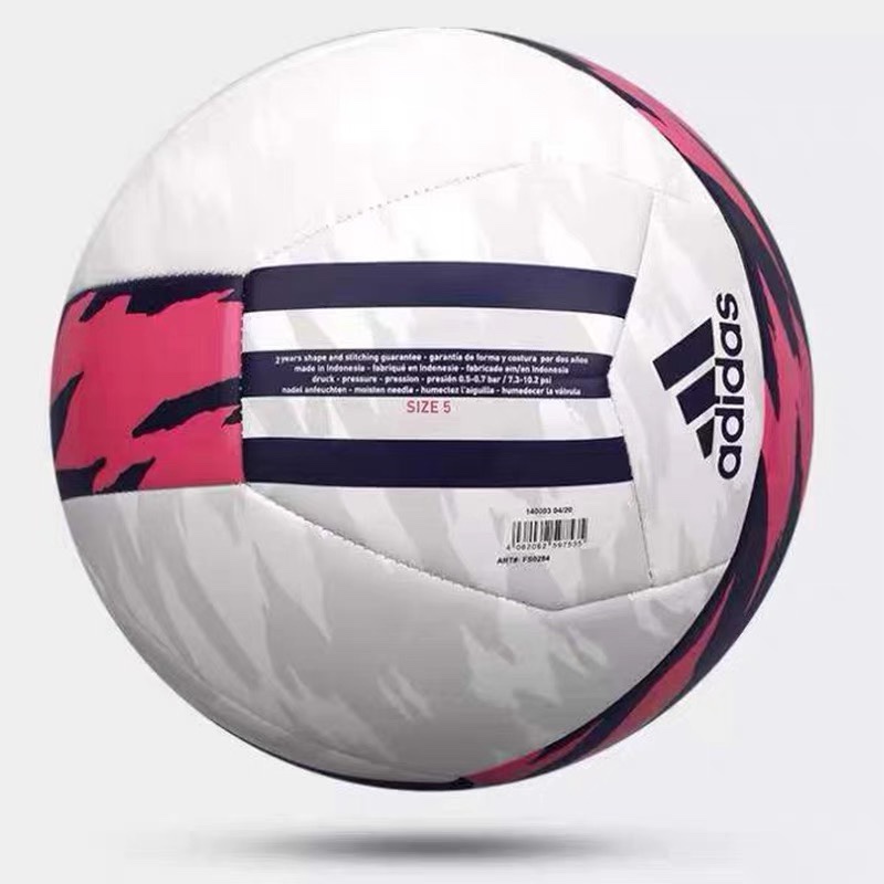 Adidas Size 5 Soccer Ball PVC Unisex White