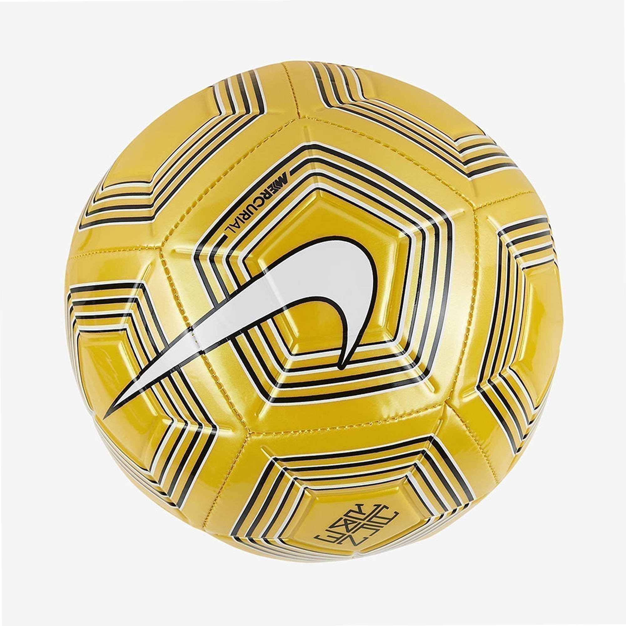 Nike Size 5 Ball Soccer Ball Unisex Yellow White
