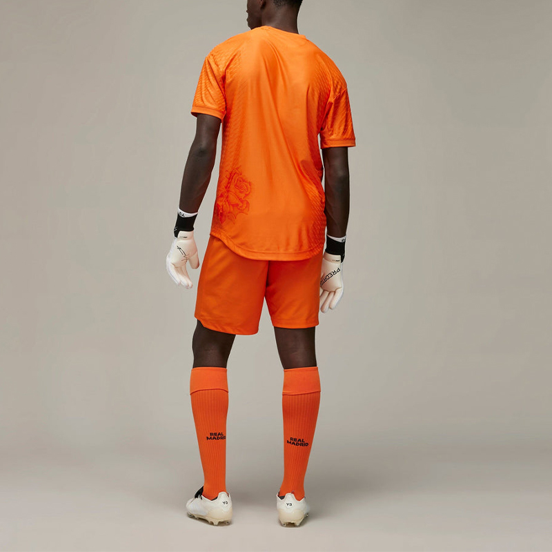 Y 3 x HUANGJIAMADELI,LIANMINGKUAN Soccer Jersey Men’s Orange