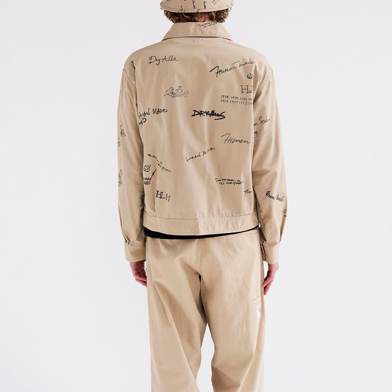 Куртка Human Made SS24 (молочно-белая) — фото 4