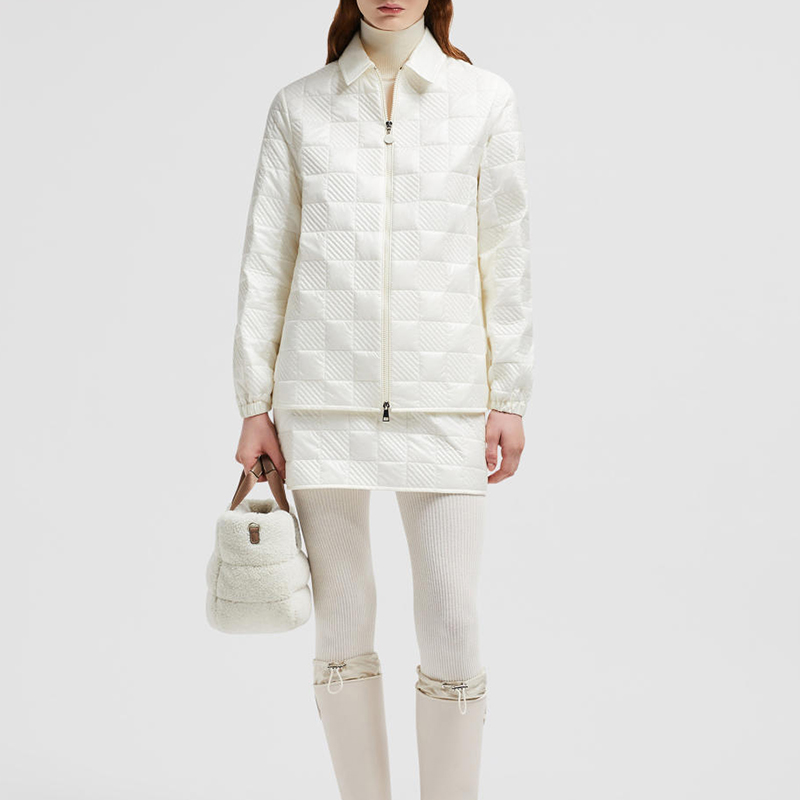 Женская рубашка Moncler (белый) — фото 3