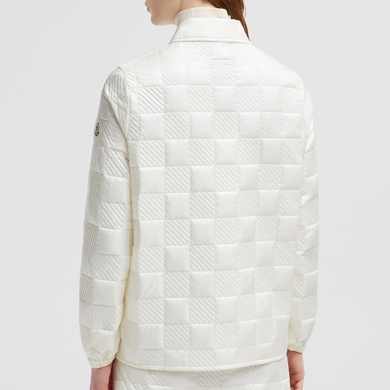 Женская рубашка Moncler (белый) — фото 4