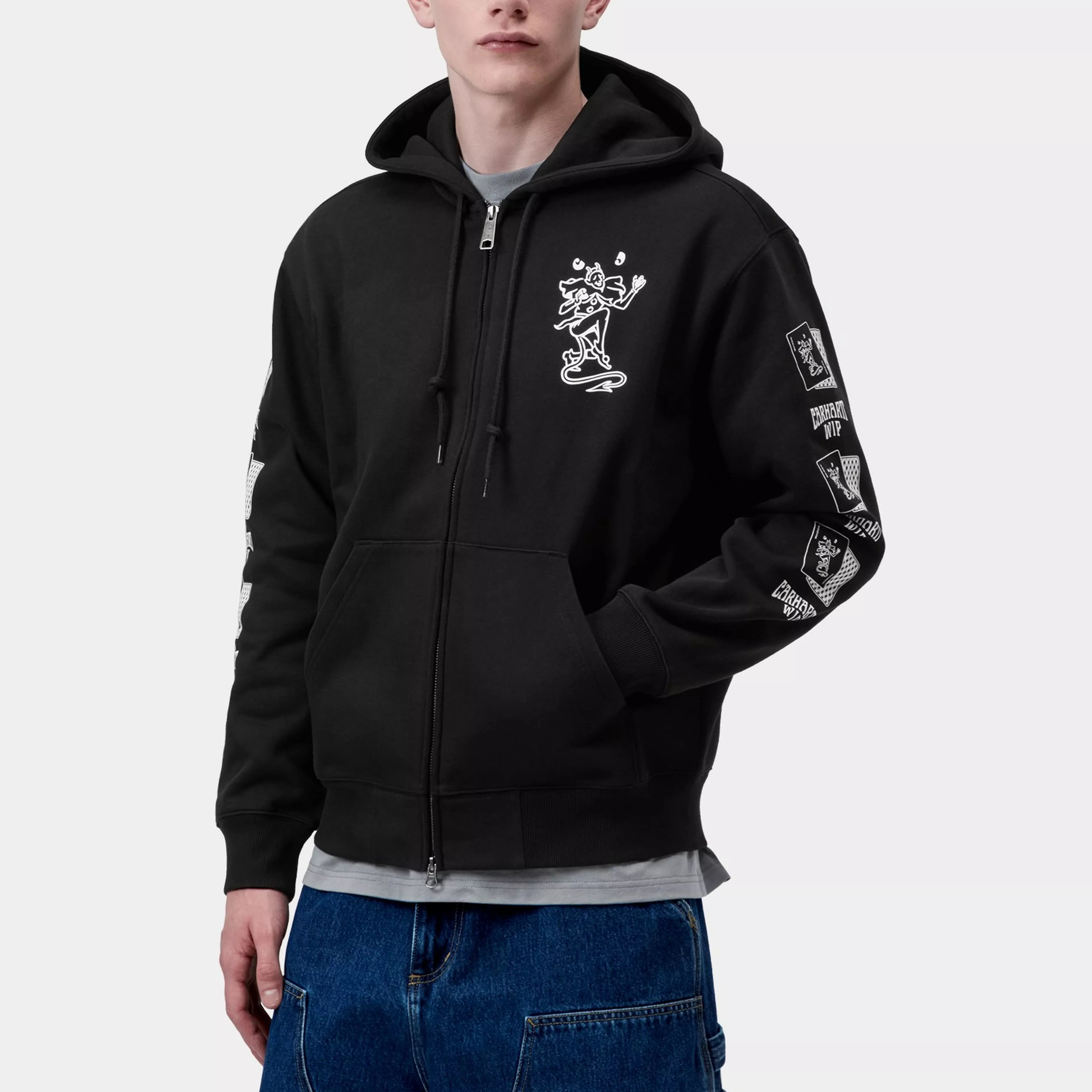 Куртка Carhartt WIP SS26 Hooded Playing Cards Jacket (цвет как на фото) — фото 3