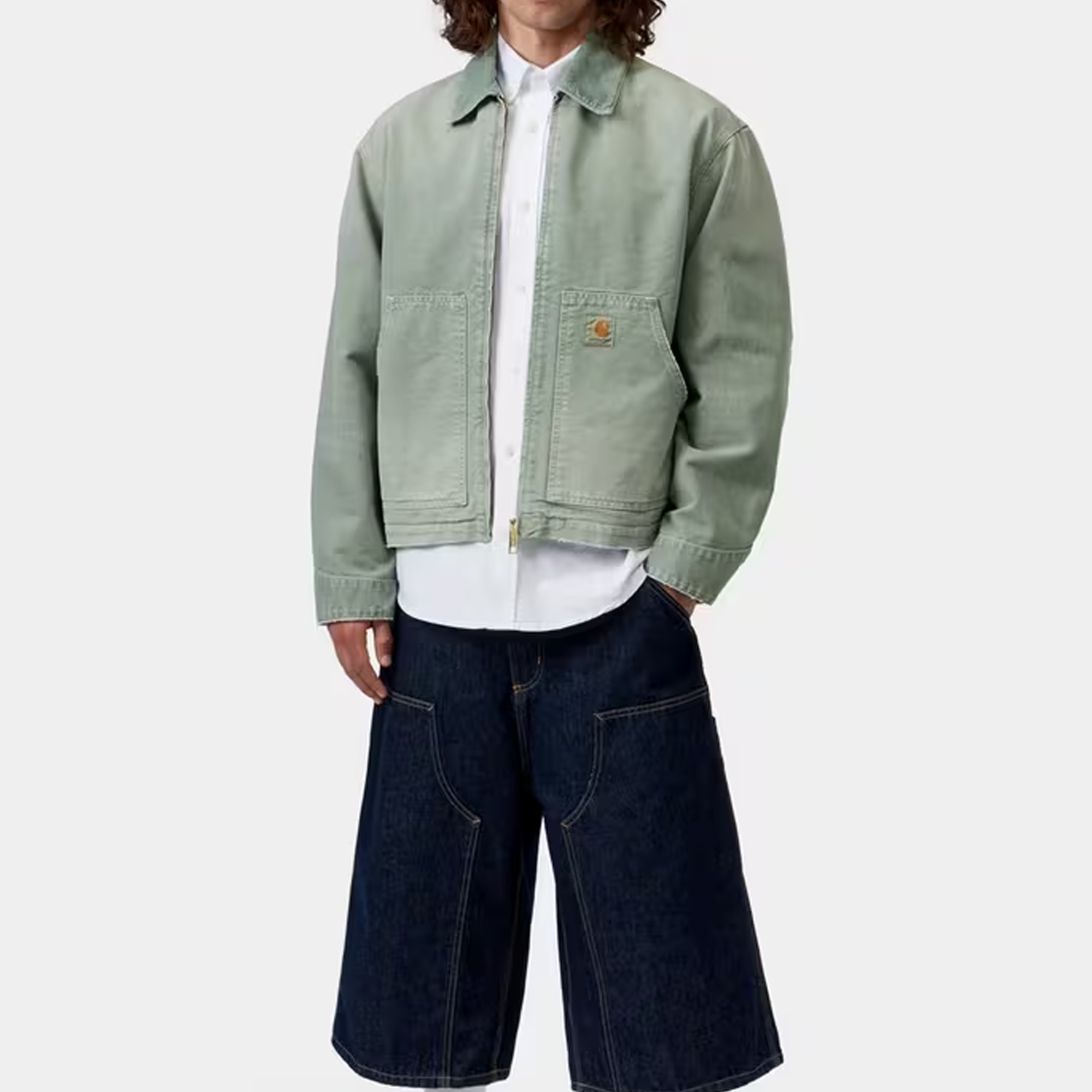 Куртка Carhartt WIP SS26 OG Arcan Jacket (коричневая) — фото 6