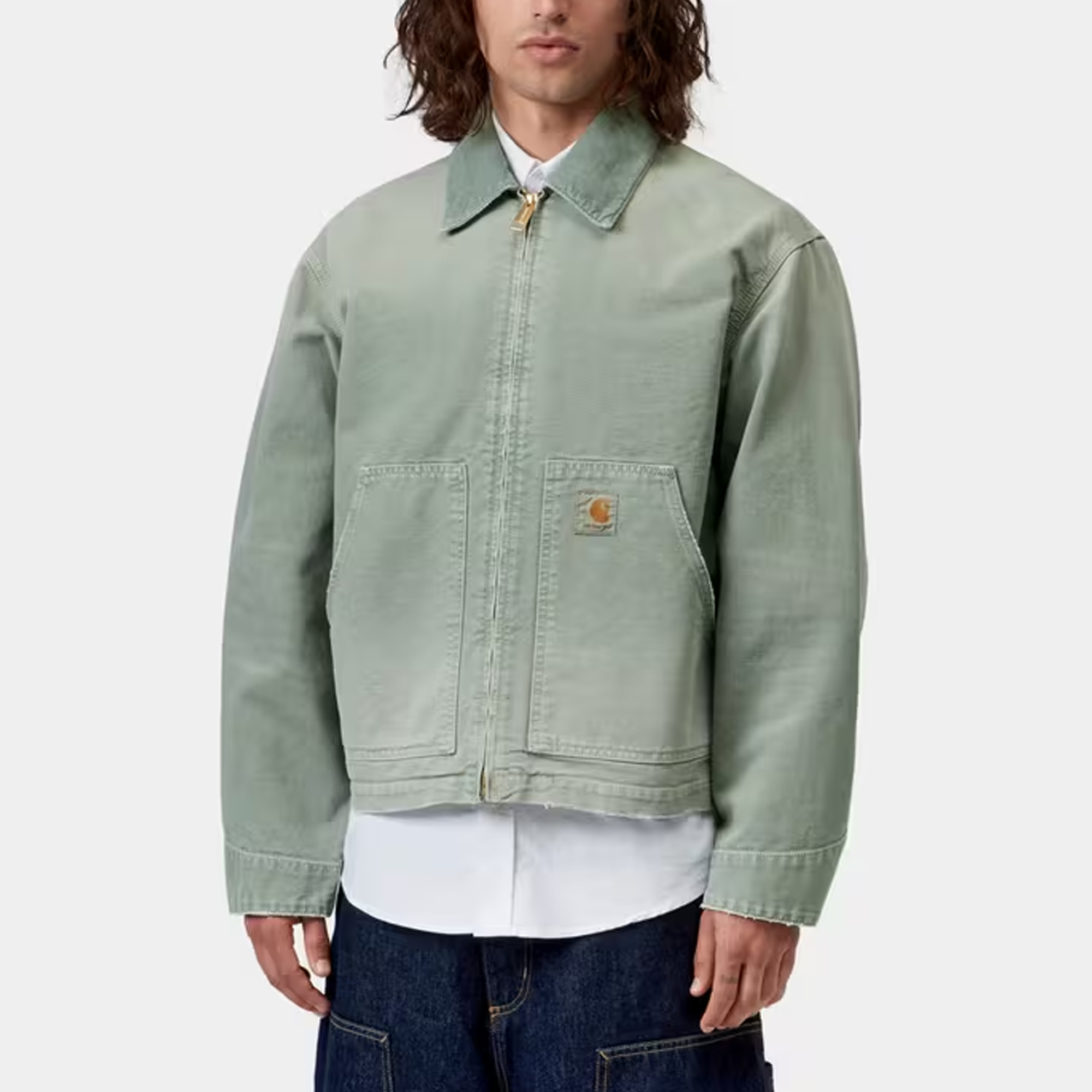 Куртка Carhartt WIP SS26 OG Arcan Jacket (коричневая) — фото 5