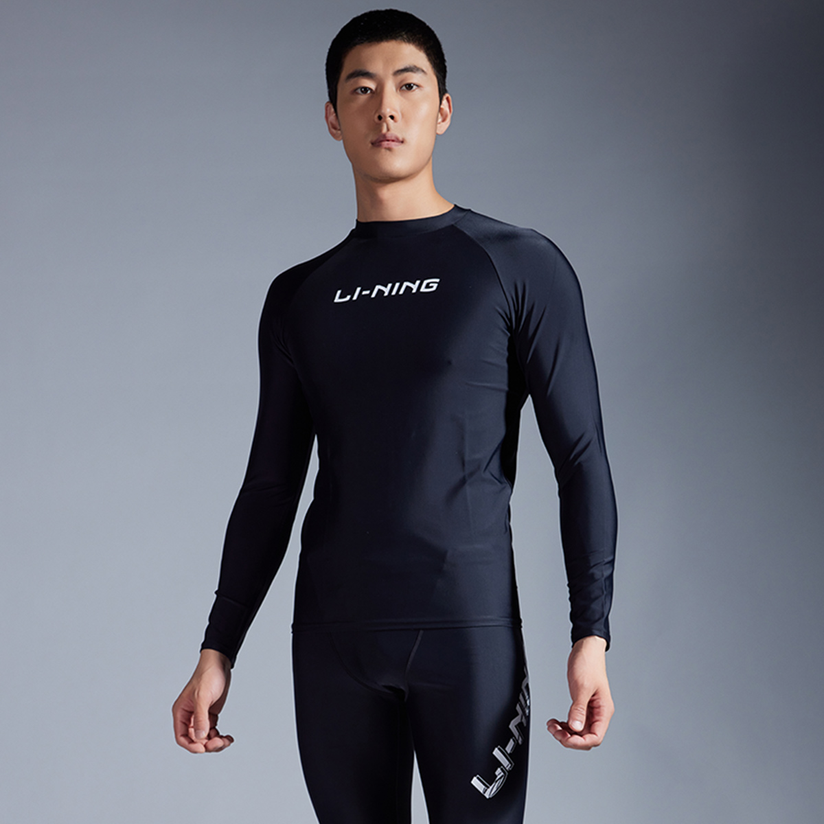 Li Ning Men’s Swimwear Men’s Black