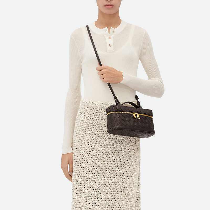 Женская сумка Bottega Veneta (черный) — фото 5