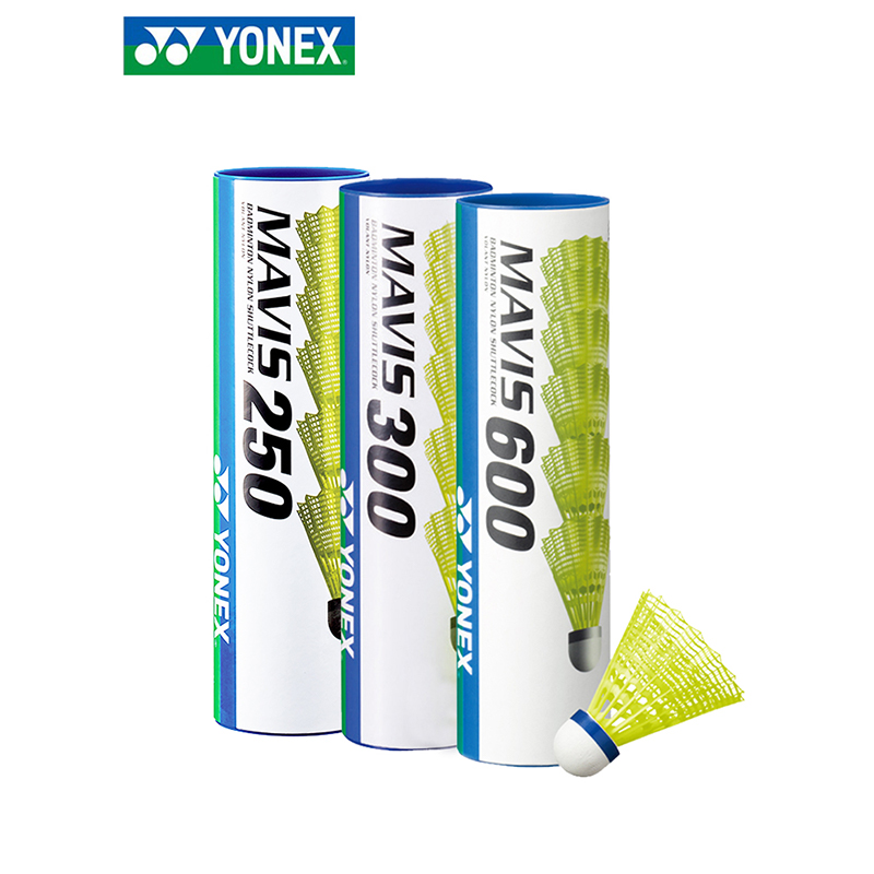 YONEX M2000 Nylon Shuttlecock 6 Pack Nylon Training Shuttlecocks