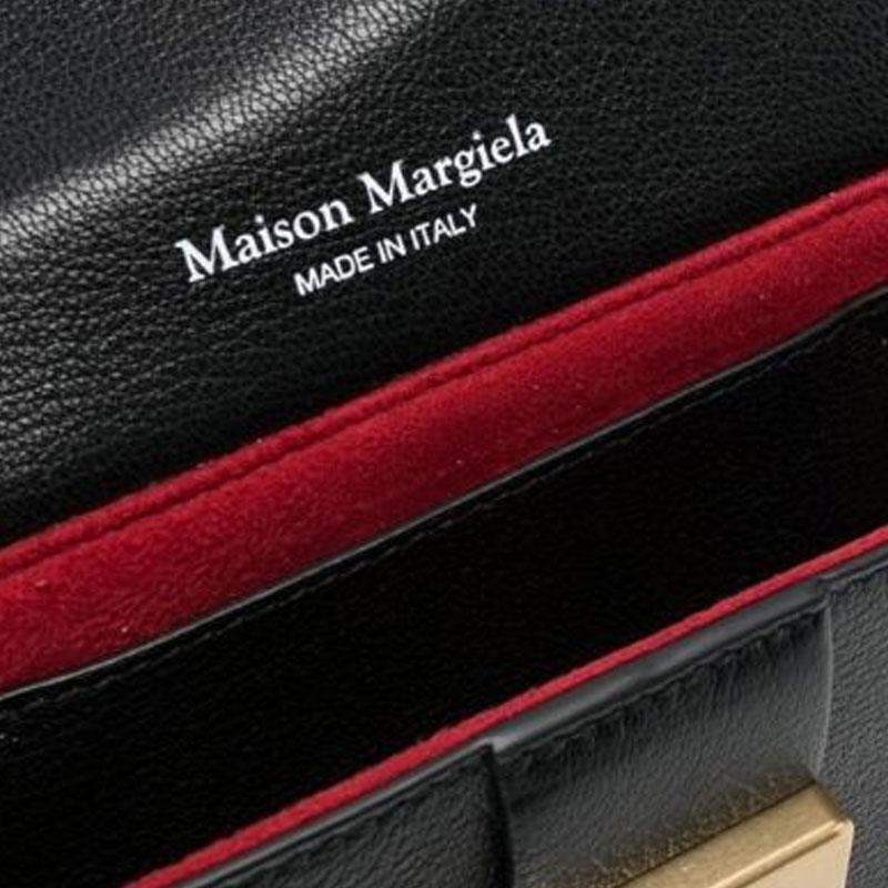 Мужская сумка Maison Margiela (черно-белая) — фото 3