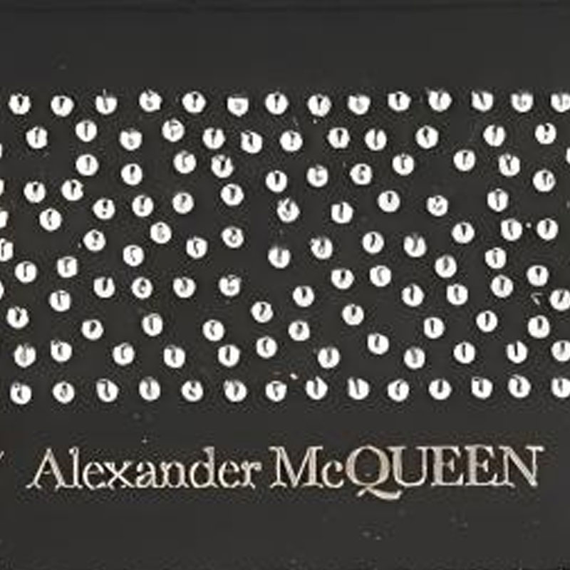 Мужской кошелек Alexander McQueen (черный) — фото 3