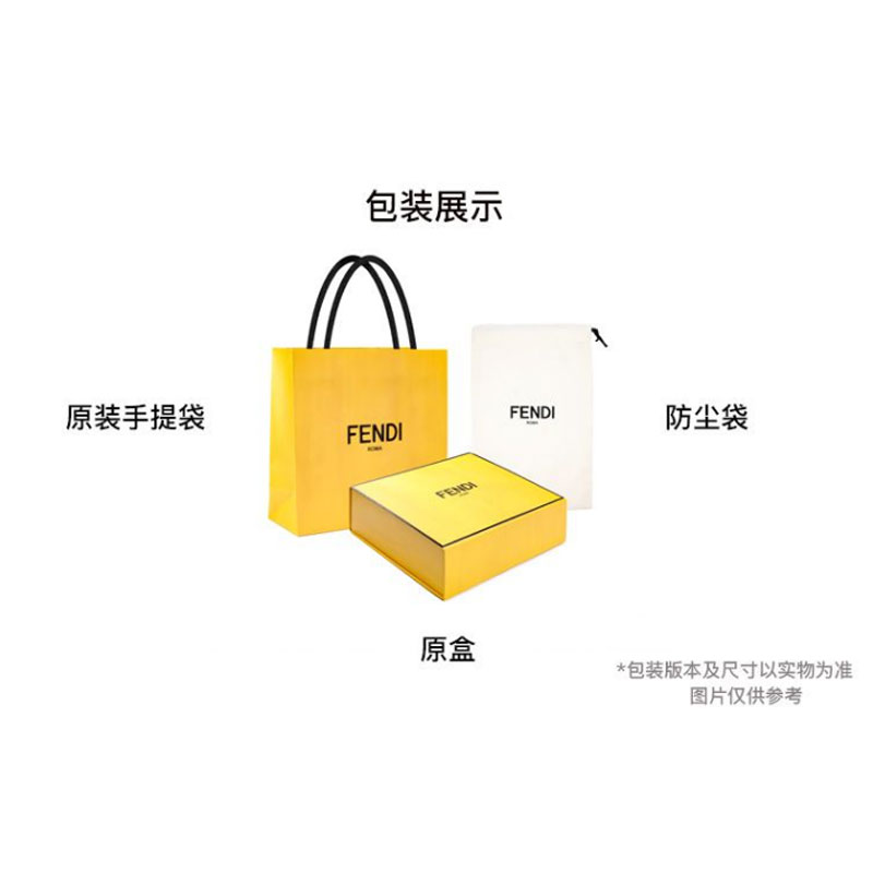 Мужская сумка Fendi (коричневая) — фото 7
