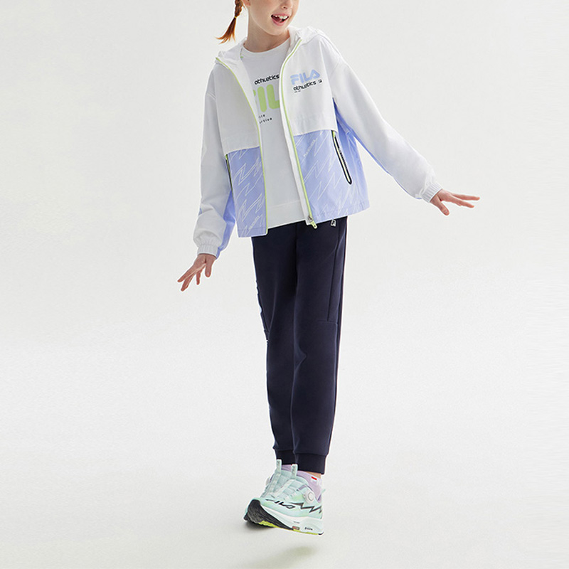 Детская куртка FILA KIDS (белая) — фото 2