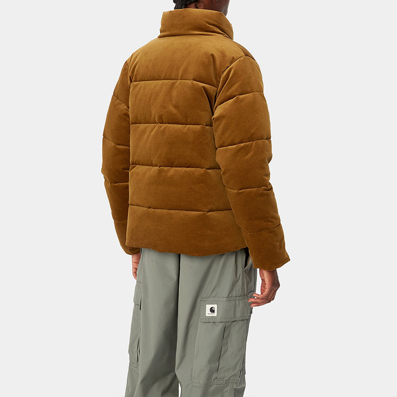 Женская куртка Carhartt WIP (коричневая) — фото 4