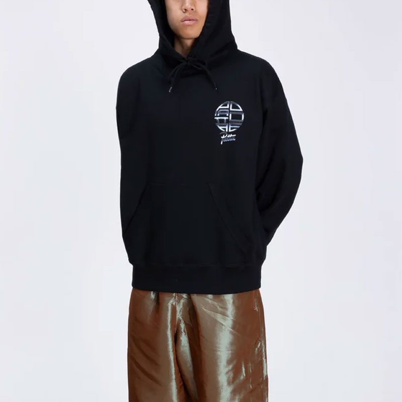 Худи Patta x DOE (черное) — фото 4