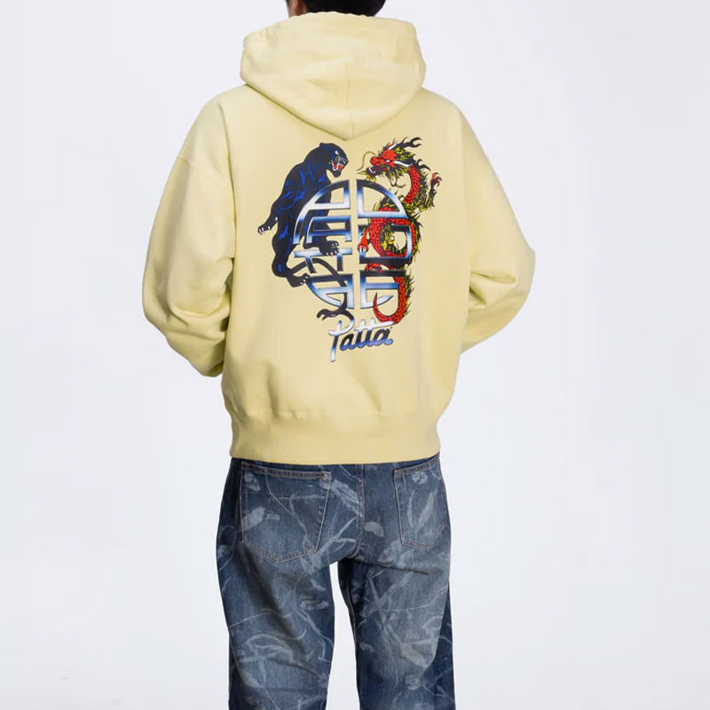 Худи Patta DOE FW24 (желтое) — фото 4