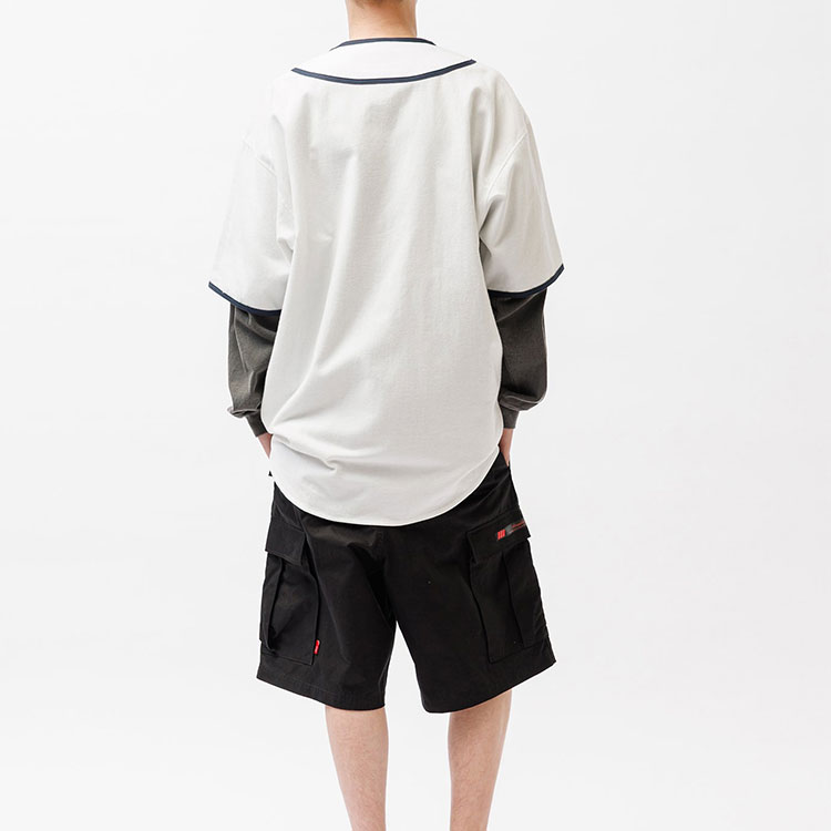Футболка WTAPS LEAGUE SS COTTON TWILL (белая) — фото 3