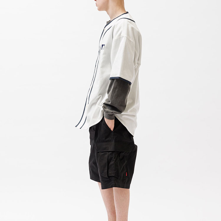 Футболка WTAPS LEAGUE SS COTTON TWILL (белая) — фото 4