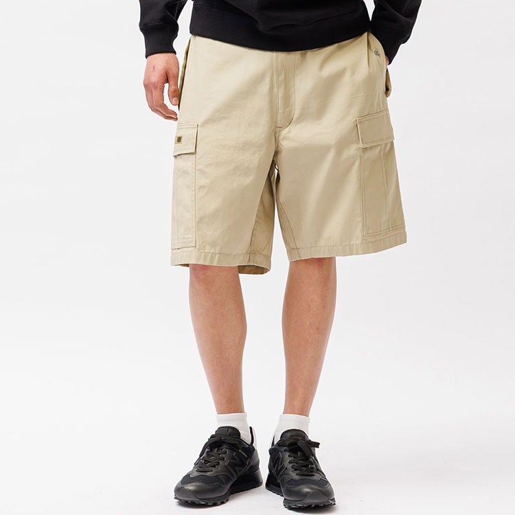 Шорты WTAPS SS26 MILS0001 / SHORTS / COTTON. CNVS (хаки/серые) — фото 4