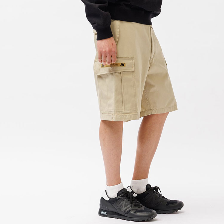 Шорты WTAPS SS26 MILS0001 / SHORTS / COTTON. CNVS (хаки/серые) — фото 6