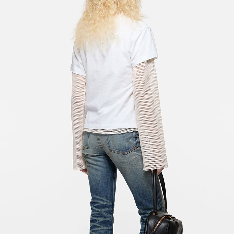 Женская футболка Acne Studios SS26 T (черный) — фото 4